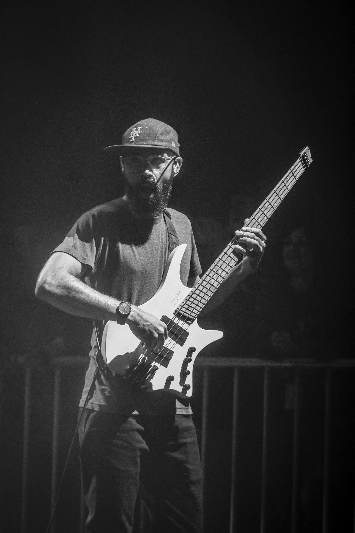 Ben Kenney performs with Incubus at the Orpheum Theater on Oct. 19, 2019.